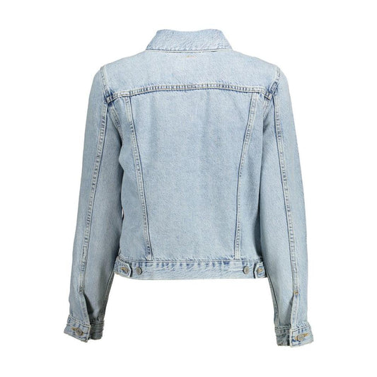 Levi's Light Blue Cotton Women Jacket Levi's