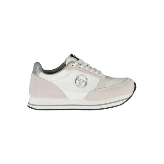 Sergio Tacchini White Polyester Women Sneaker Sergio Tacchini