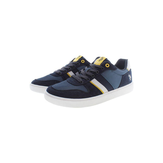 U.S. POLO ASSN. Blue Polyester Men Sneaker U.S. POLO ASSN.