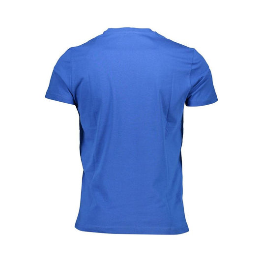 Diesel Blue Cotton Men T-Shirt Diesel