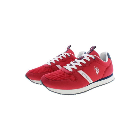 U.S. POLO ASSN. Red Polyester Men Sneaker