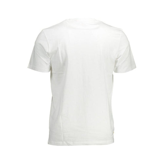 Timberland White Cotton Men TShirt