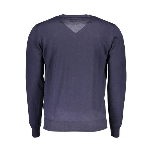 Harmont & Blaine Blue Wool Men Sweater Harmont & Blaine