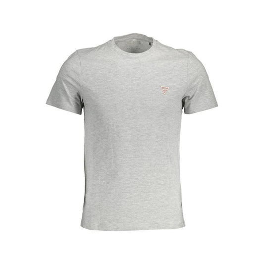 Guess Jeans Gray Cotton Men T-Shirt Guess Jeans