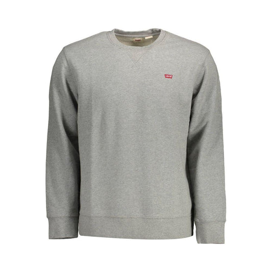 Levi's Gray Cotton Men Sweater Levi's