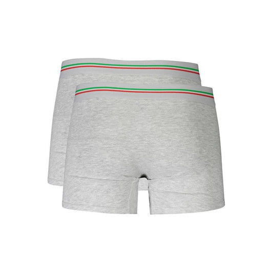 Aeronautica Militare Gray Cotton Underwear