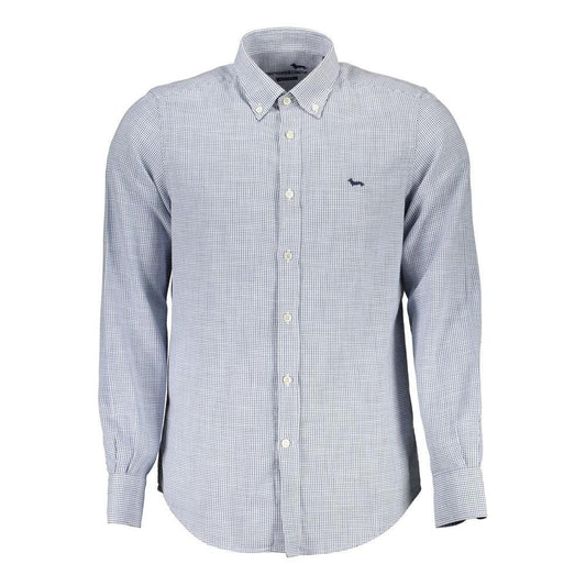 Harmont & Blaine Light Blue Cotton Men Shirt Harmont & Blaine