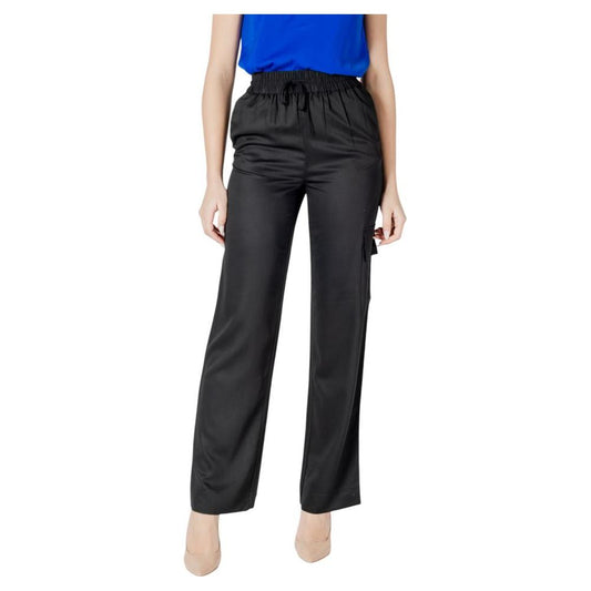 Calvin Klein Jeans Black Viscose Jeans & Pant Calvin Klein Jeans