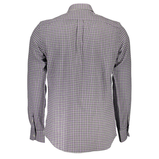 Harmont & Blaine Purple Cotton Men Shirt Harmont & Blaine