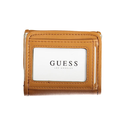 Guess Jeans Brown Polyethylene Women Wallet Guess Jeans