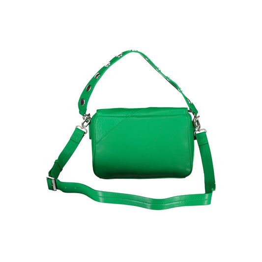 Desigual Green Polyethylene Handbag Desigual