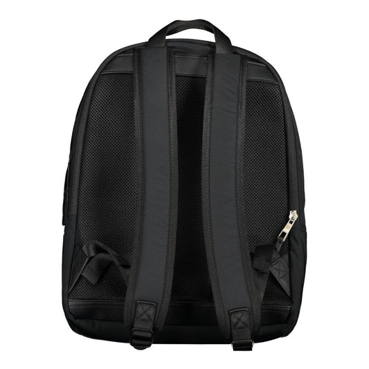 Tommy Hilfiger Black Polyester Backpack Tommy Hilfiger