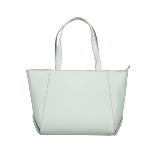 Calvin Klein Light Blue Polyethylene Handbag Calvin Klein