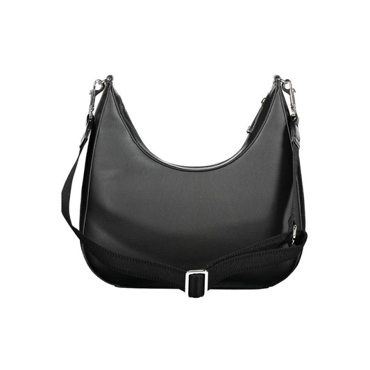 Tommy Hilfiger Black Polyester Handbag Tommy Hilfiger