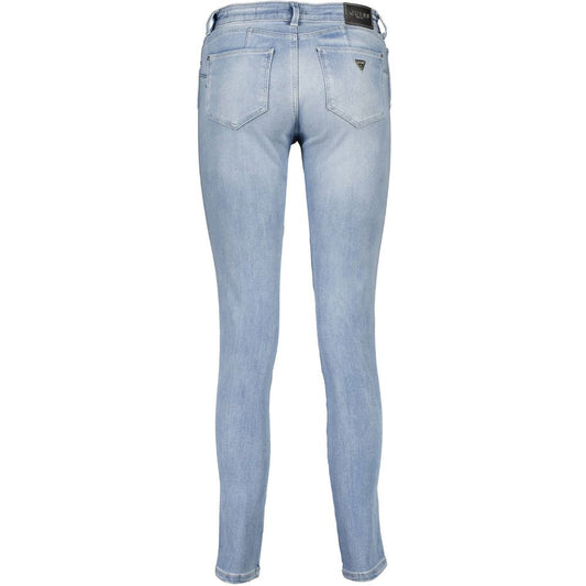 Guess Jeans Light Blue Cotton Women Jeans Guess Jeans