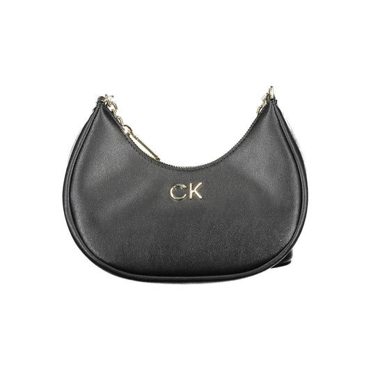 Calvin Klein Black Polyester Women Handbag Calvin Klein