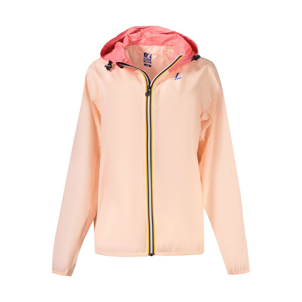 K-WAY Pink Polyamide Women Jacket K-WAY