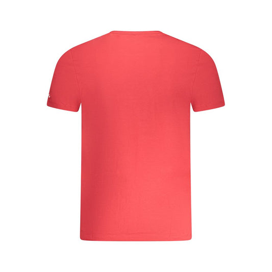 Pepe Jeans Red Cotton Men T-Shirt Pepe Jeans