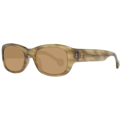 Hally&Son Brown Plastic Sunglasses Hally&Son