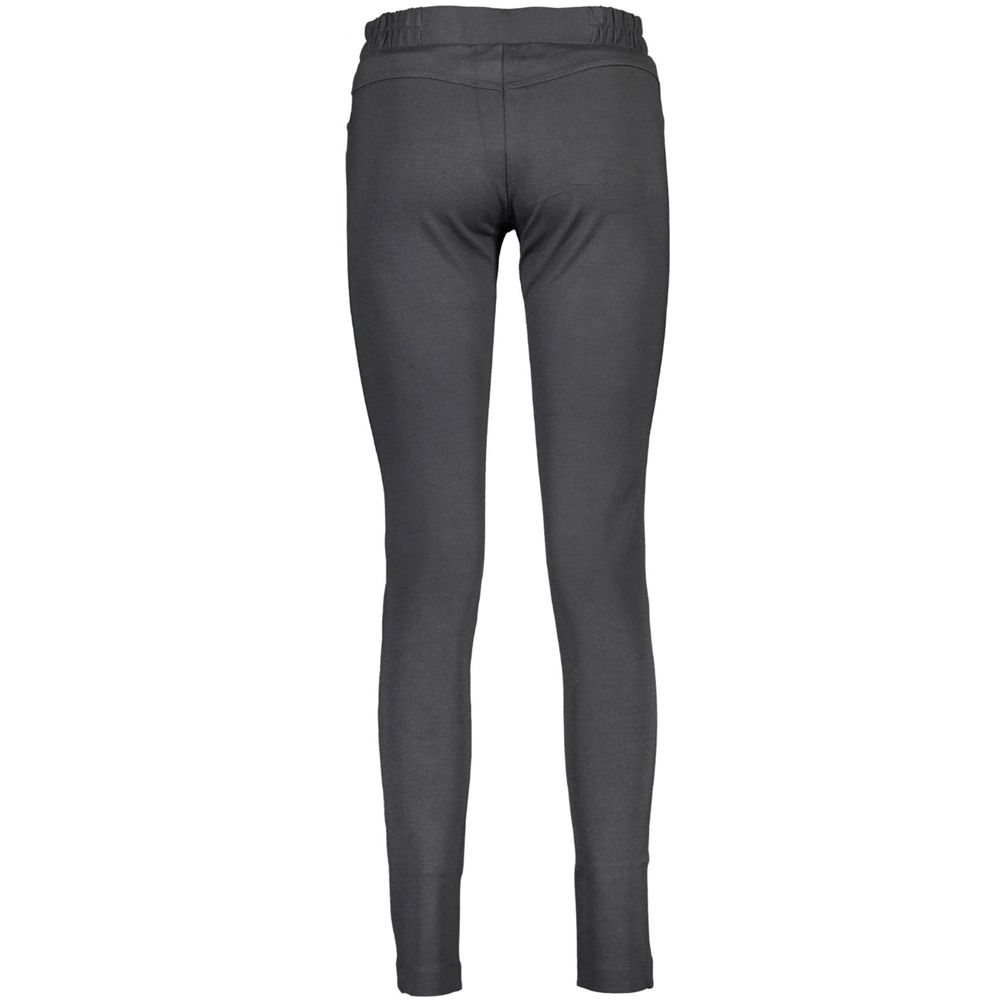 U.S. POLO ASSN. Black Viscose Women Legging U.S. POLO ASSN.