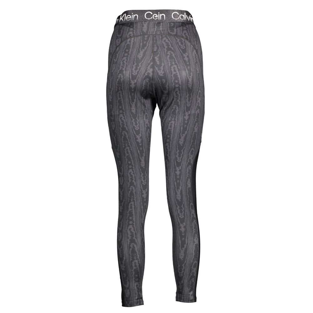 Calvin Klein Black Cotton Women Legging Calvin Klein