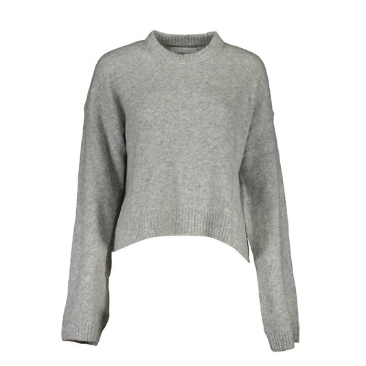 Calvin Klein Gray Wool Women Sweater Calvin Klein