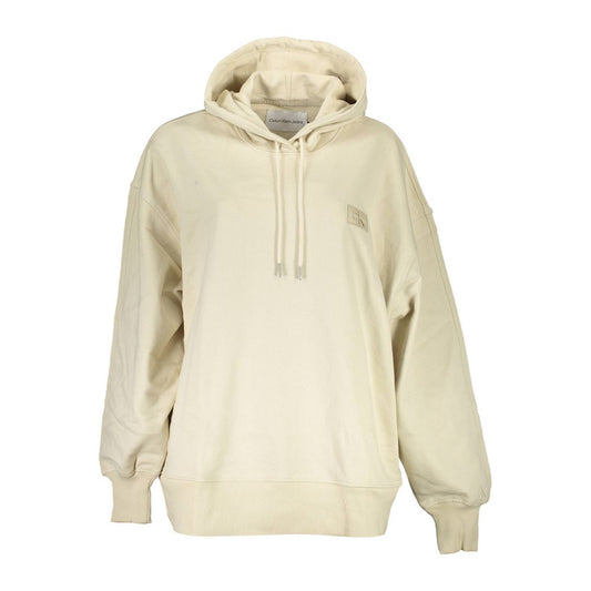 Calvin Klein Beige Cotton Women Sweater Calvin Klein