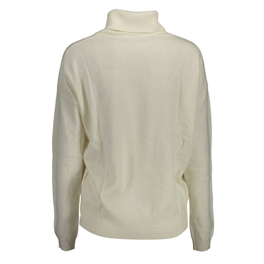 U.S. POLO ASSN. White Wool Women Sweater U.S. POLO ASSN.