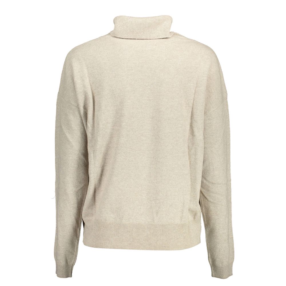 U.S. POLO ASSN. Beige Wool Women Sweater U.S. POLO ASSN.