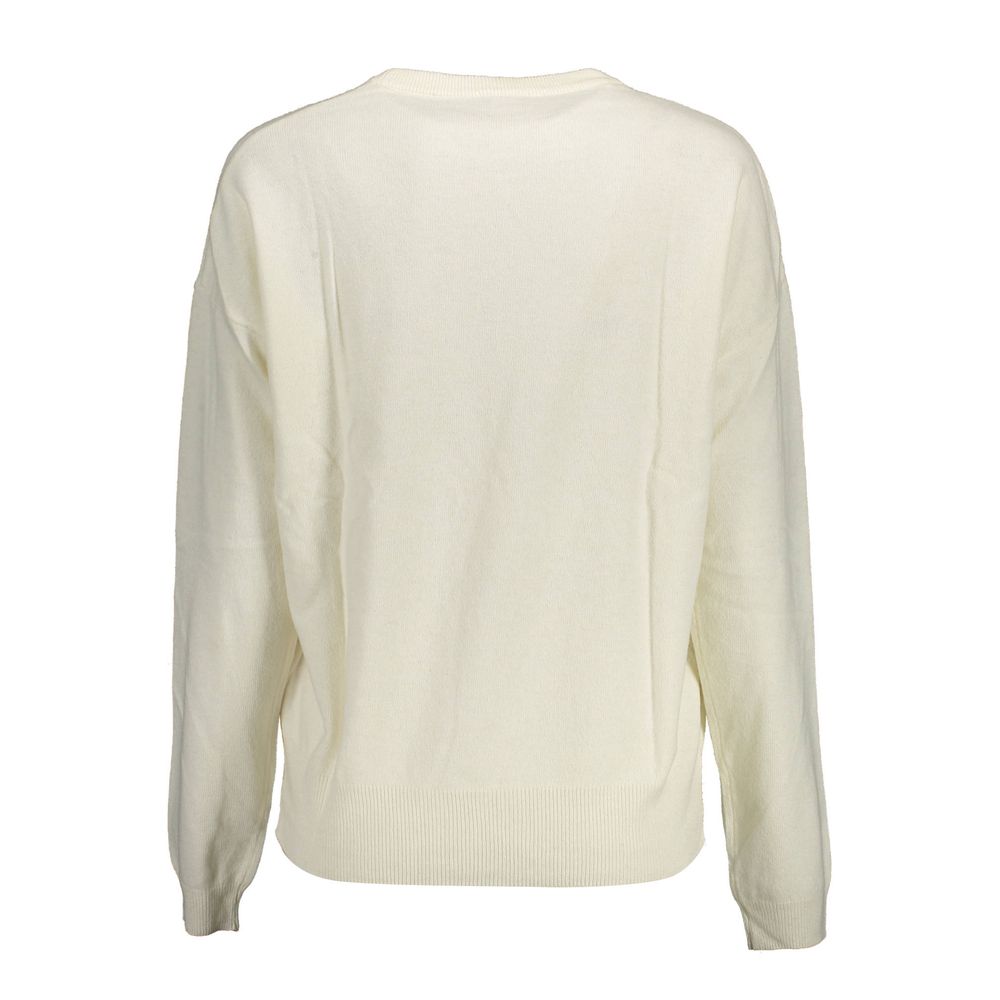 U.S. POLO ASSN. White Wool Women Sweater U.S. POLO ASSN.