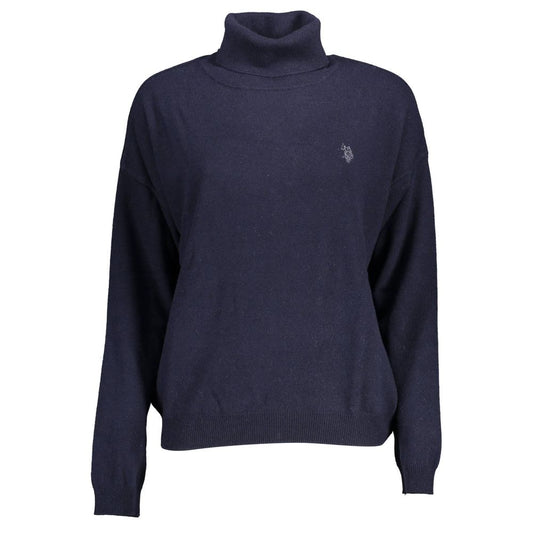 U.S. POLO ASSN. Blue Wool Women Sweater U.S. POLO ASSN.