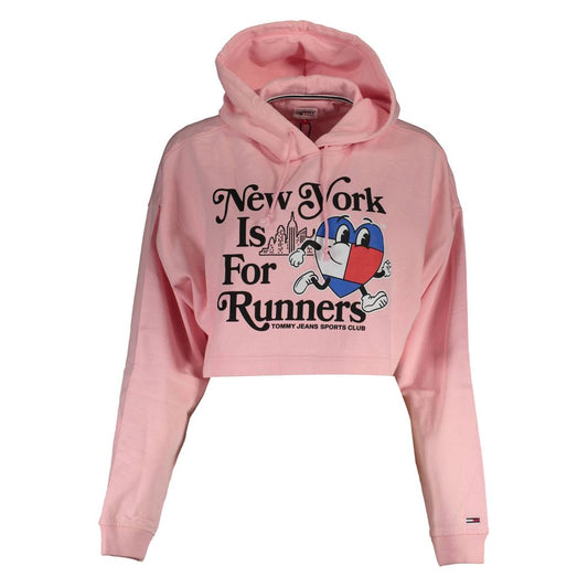 Tommy Hilfiger Pink Cotton Women Sweater Tommy Hilfiger