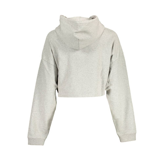 Tommy Hilfiger Gray Cotton Women Sweater Tommy Hilfiger