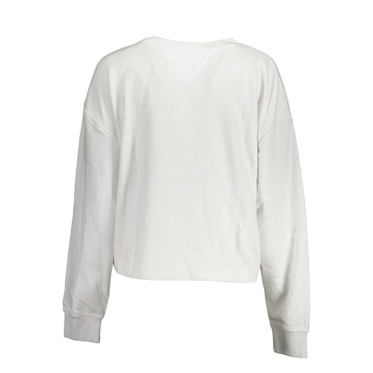 Tommy Hilfiger White Cotton Women Sweater Tommy Hilfiger