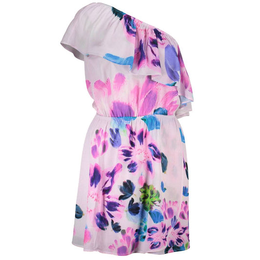 Desigual Pink Viscose Women Dress Desigual