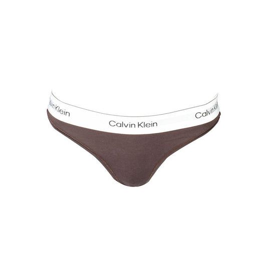 Calvin Klein Brown Cotton Underwear Calvin Klein