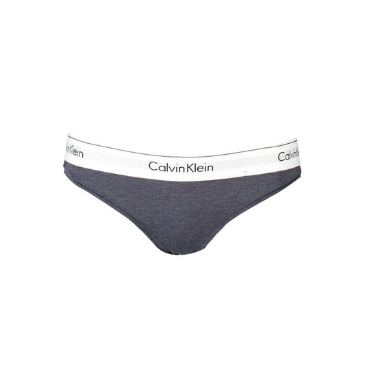 Calvin Klein Blue Cotton Women Brief Calvin Klein