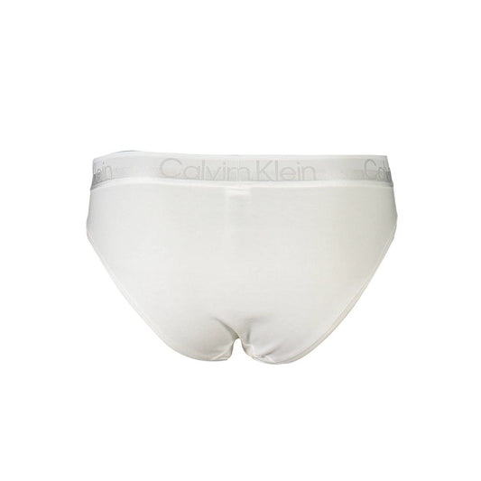 Calvin Klein White Cotton Women Brief Calvin Klein