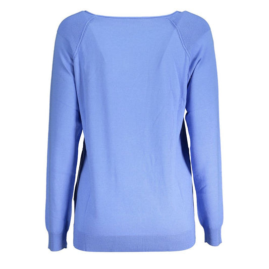 North Sails Light Blue Viscose Women Sweater North Sails