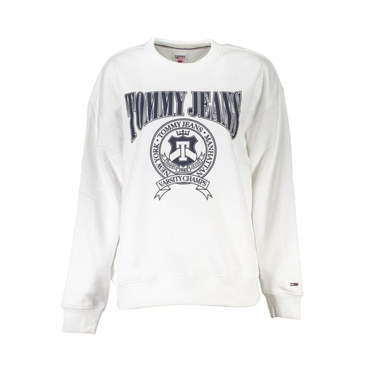 Tommy Hilfiger White Cotton Women Sweater Tommy Hilfiger