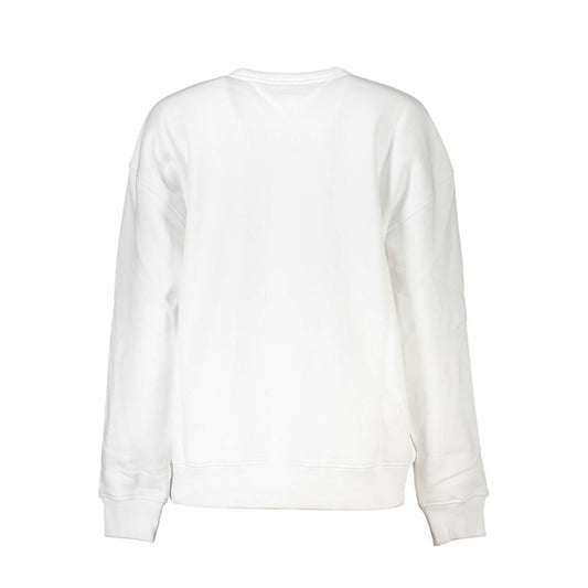 Tommy Hilfiger White Cotton Women Sweater Tommy Hilfiger