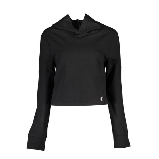 Calvin Klein Black Viscose Women Sweater Calvin Klein