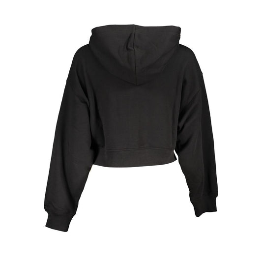 Calvin Klein Chic Hooded Sweatshirt in Timeless Black Calvin Klein