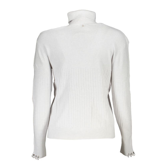 Patrizia Pepe Chic Turtleneck Sweater with Contrast Details Patrizia Pepe