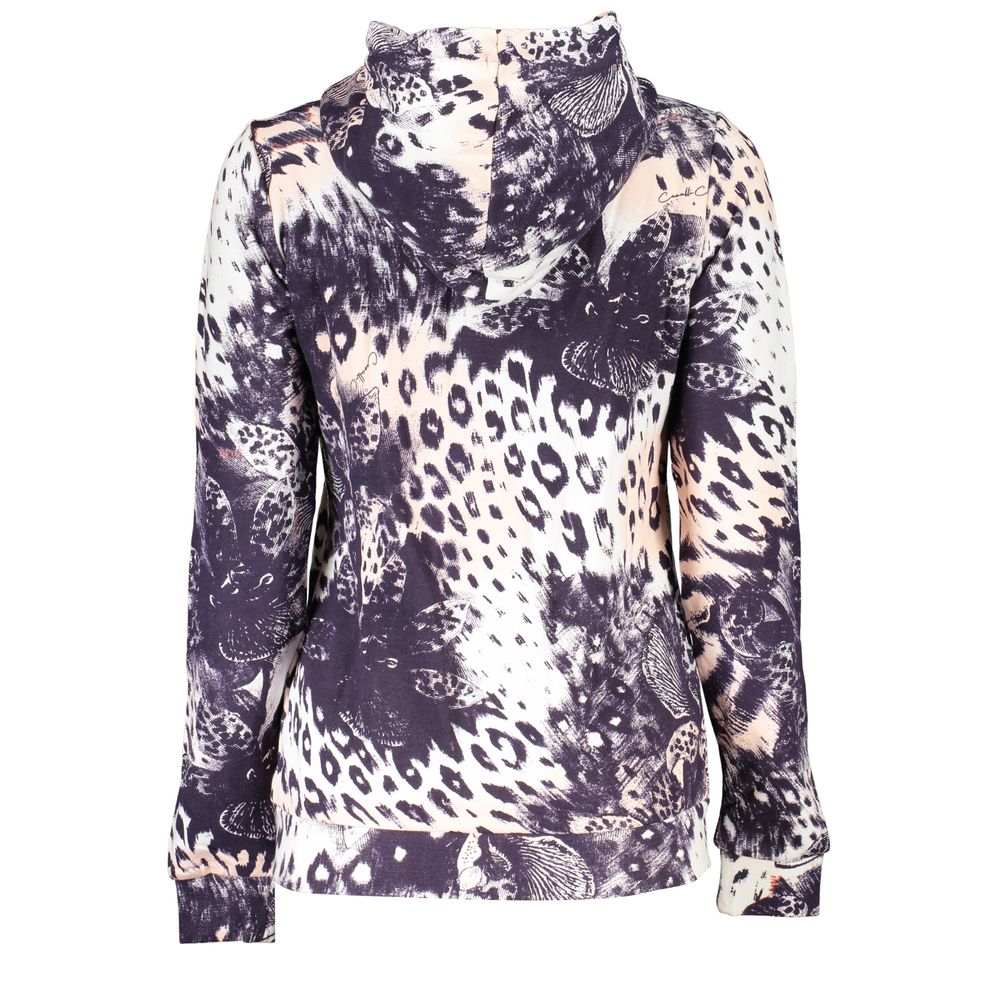 Cavalli Class Pink Cotton Women Sweater Cavalli Class