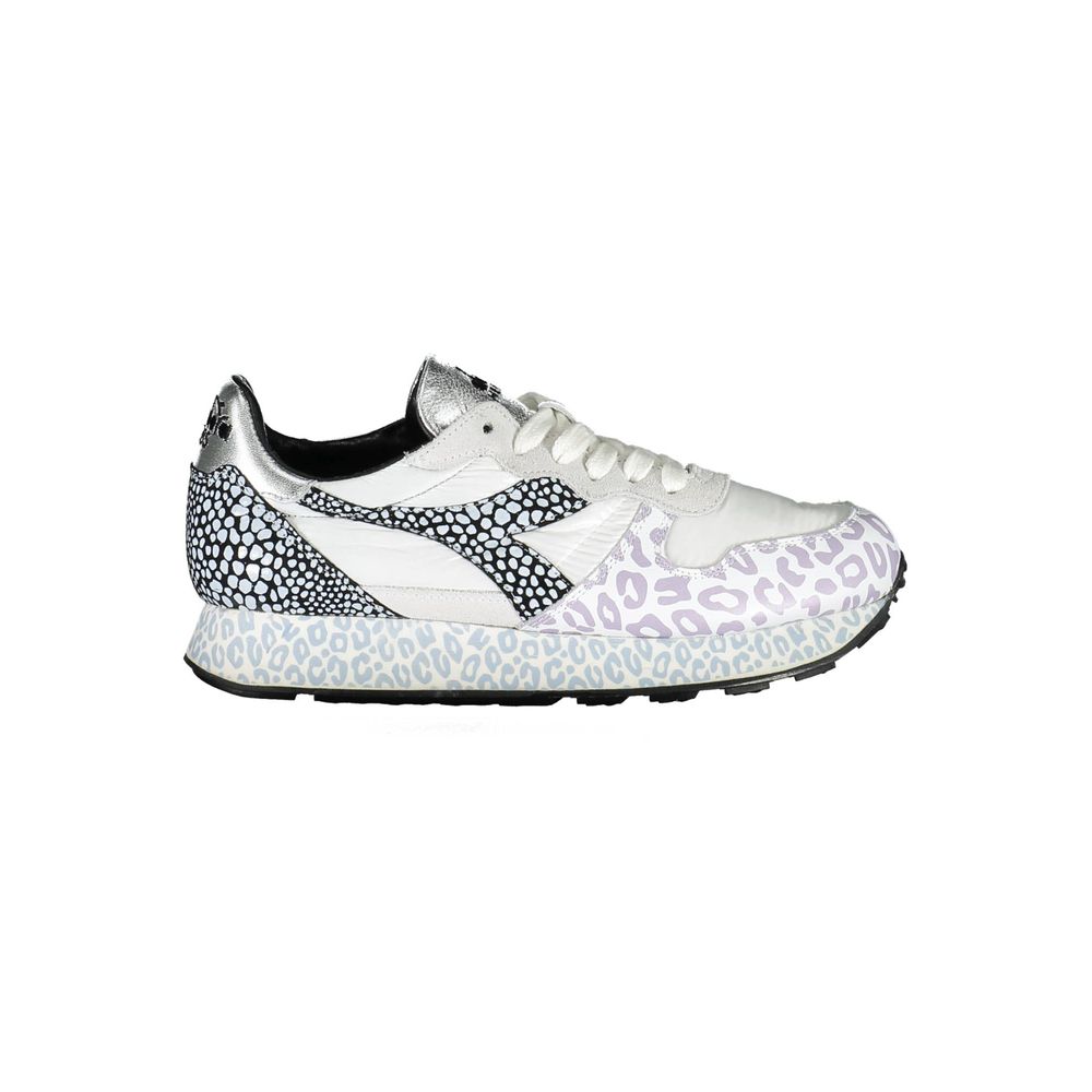 Diadora White Fabric Women Sneaker Diadora