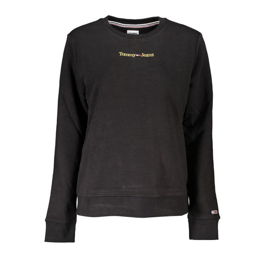 Tommy Hilfiger Black Cotton Women Sweater Tommy Hilfiger