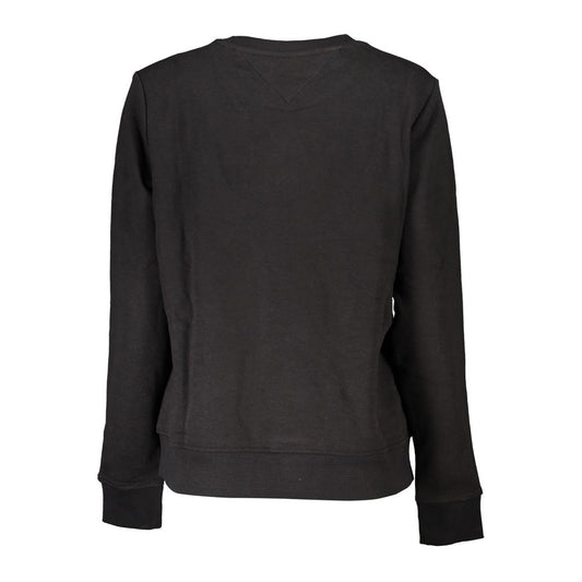 Tommy Hilfiger Black Cotton Women Sweater Tommy Hilfiger