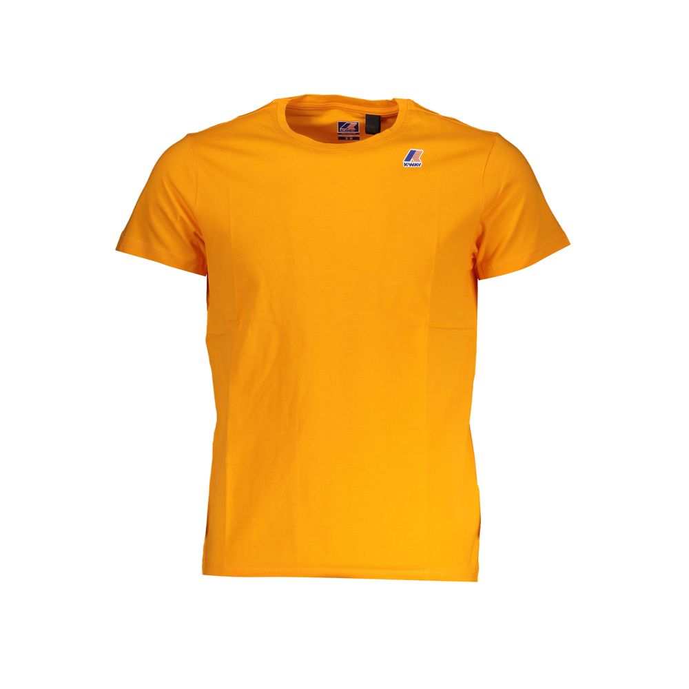 K-WAY Orange Cotton T-Shirt K-WAY