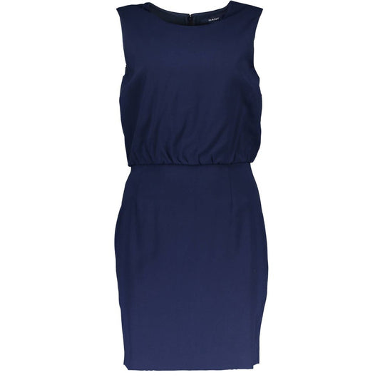 Gant Blue Viscose Women Dress Gant